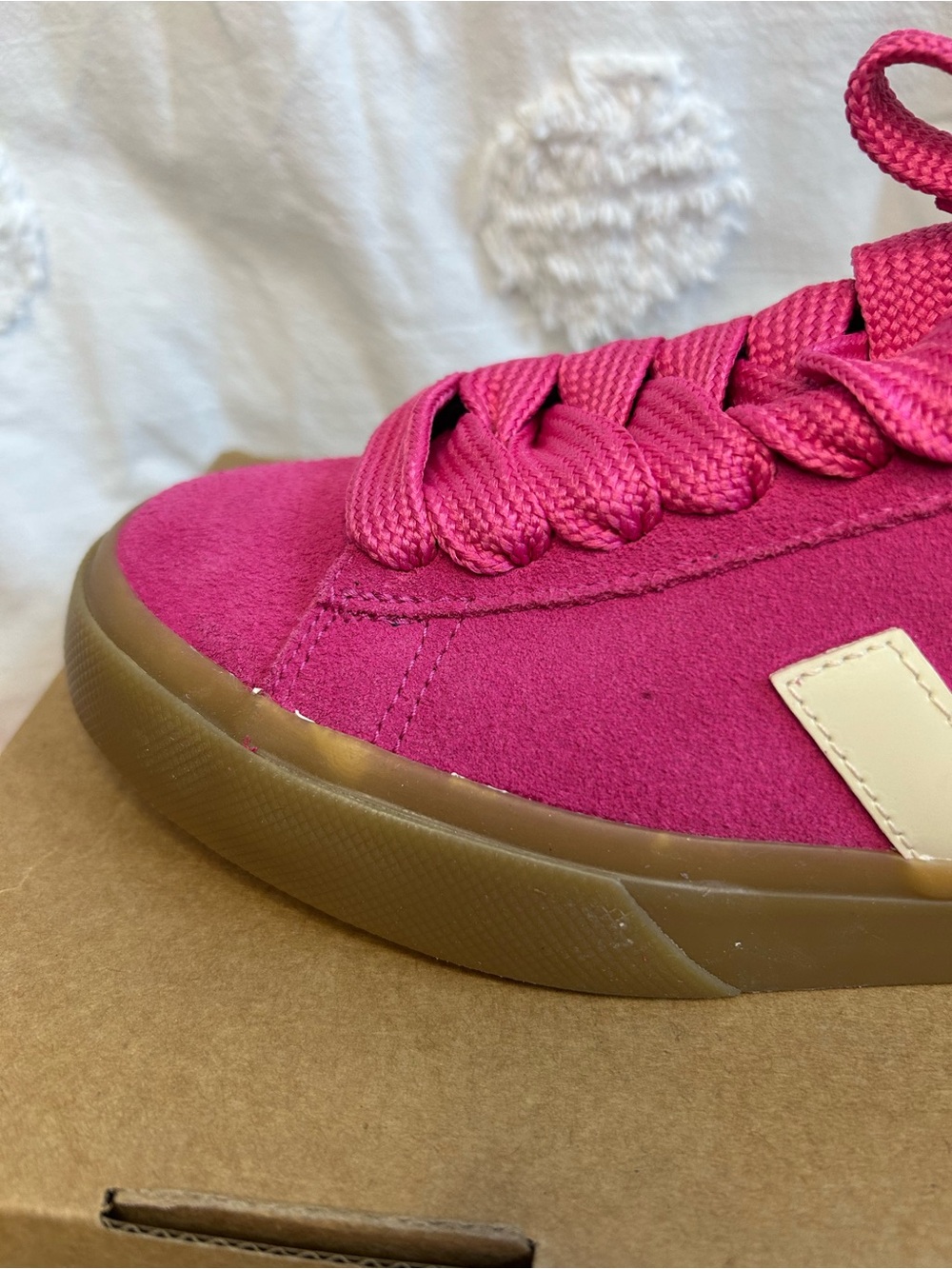 Veja Exclusive Campo Bold Sneakers Pink - Picture 13 of 16